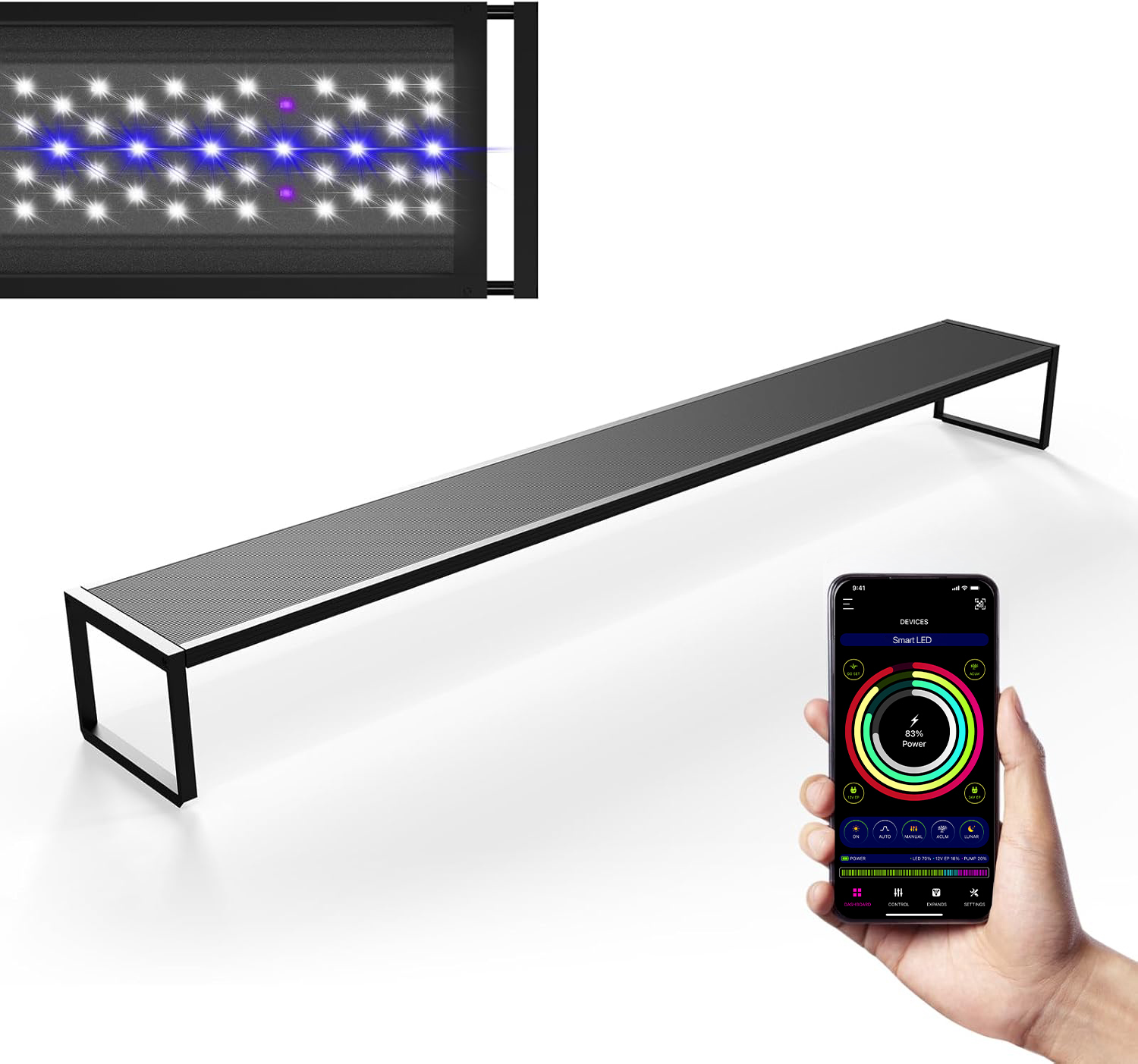 LED Aquarium light MICMOL Extr - Plant Parent App review and price