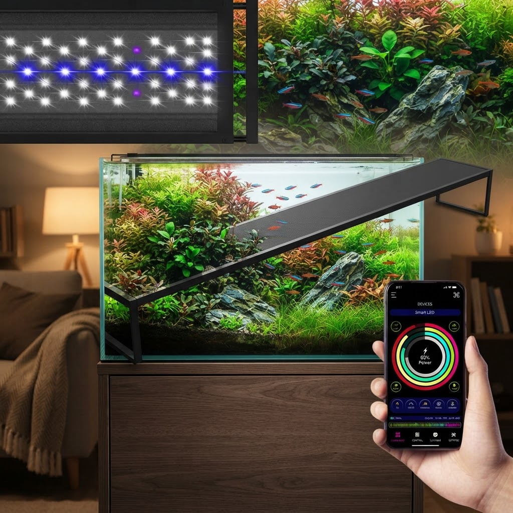 45/60/90cm Fish Tank App contr - Plant Parent App review and price
