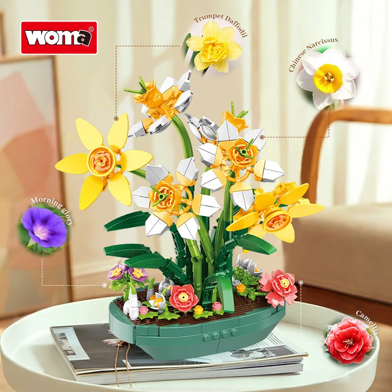 Preserved Daffodil Flower Pott - Plant Parent Yearly review and price